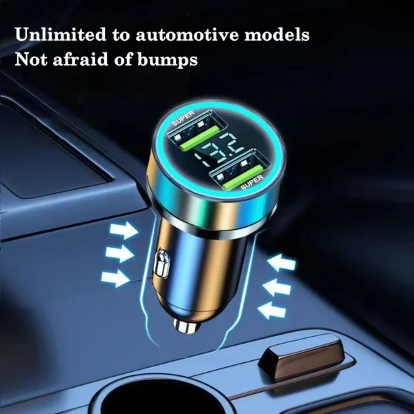 240W For Benz BMW Audi Mini Car Charger 12-24V Lighter Fast Charging CarUSB TypeC Charger For Xiaomi Samsung Huawei iPhone Power - Image 5