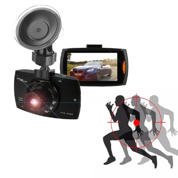 G30 Car DVR Dash Cam Full HD 1080P 140 Degree Dashcam Driving Recorder Cycle Recording Night Vision Wide Angle Video Camera - Image 4