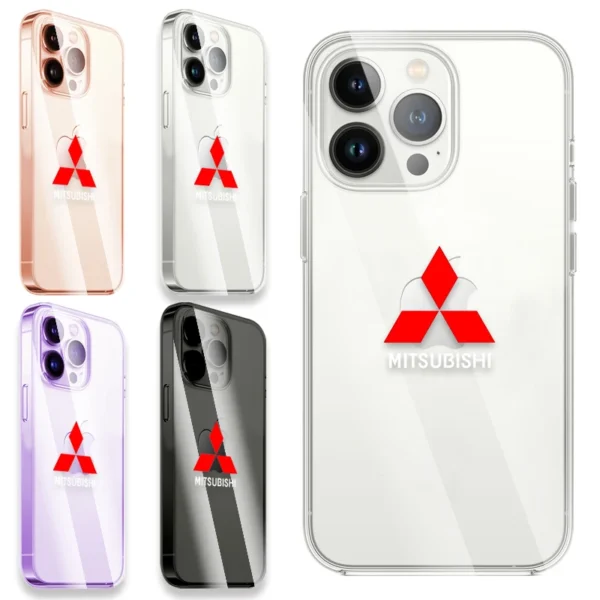 Luxury Clear Phone Case for IPhone 11 12 13 14 Pro Max XR X XS SE 7 8 Plus For Mitsubishi Lancer 9 Ex Evo ASX L200 Colt Pajero - Image 6