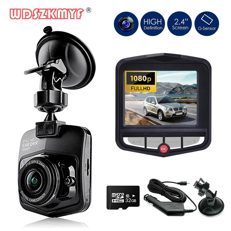 2.4INCH Car Dvr 1080P Dash Cam for Cars Camera for Vehicle Recorder Video Front Camera Dashcam Night Vision Car Accsesories