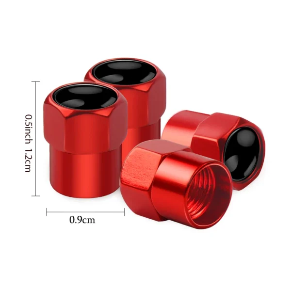 4pcs Car Metal Wheel Tire Air Valve Core Caps Accessories For Mitsubishi Ralliart Lancer EX Outlander 3 Xl l200 Pajero 4 ASX - Image 2