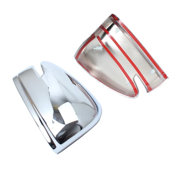 Car Accessories For Toyota Land Cruiser 300 Series LC300 2022 ABS Chrome Side Wing Rear View Rearview Mirror Cap Cover Trim Case - Image 6